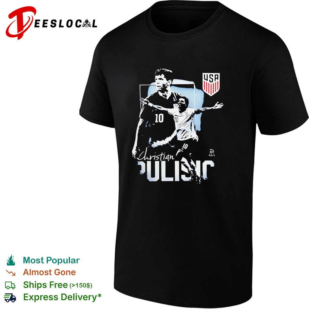 Christian Pulisic USA Soccer 10 shirt