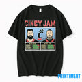 Cincy Jam Kelce And Kelce Tshirts Sweater Unisex , , , Long Sleeve Tee