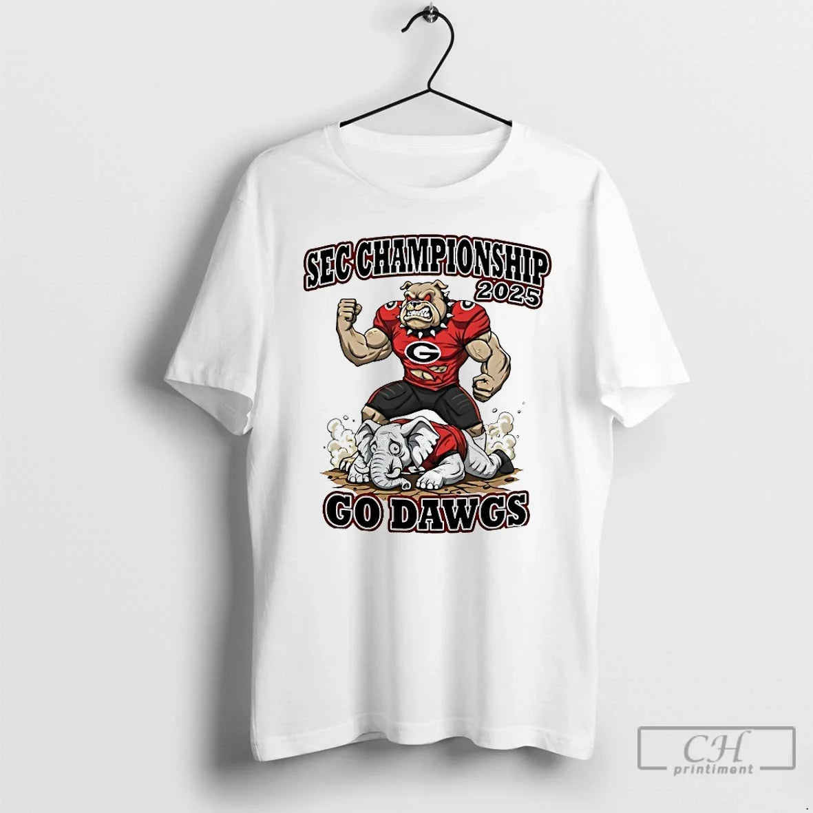 Classic 2025 Sec Championship Georgia Bulldogs Football T-Shirts