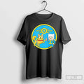 Classic Finn Jake Fallout Adventure Time Wasteland Time Logo T-Shirts
