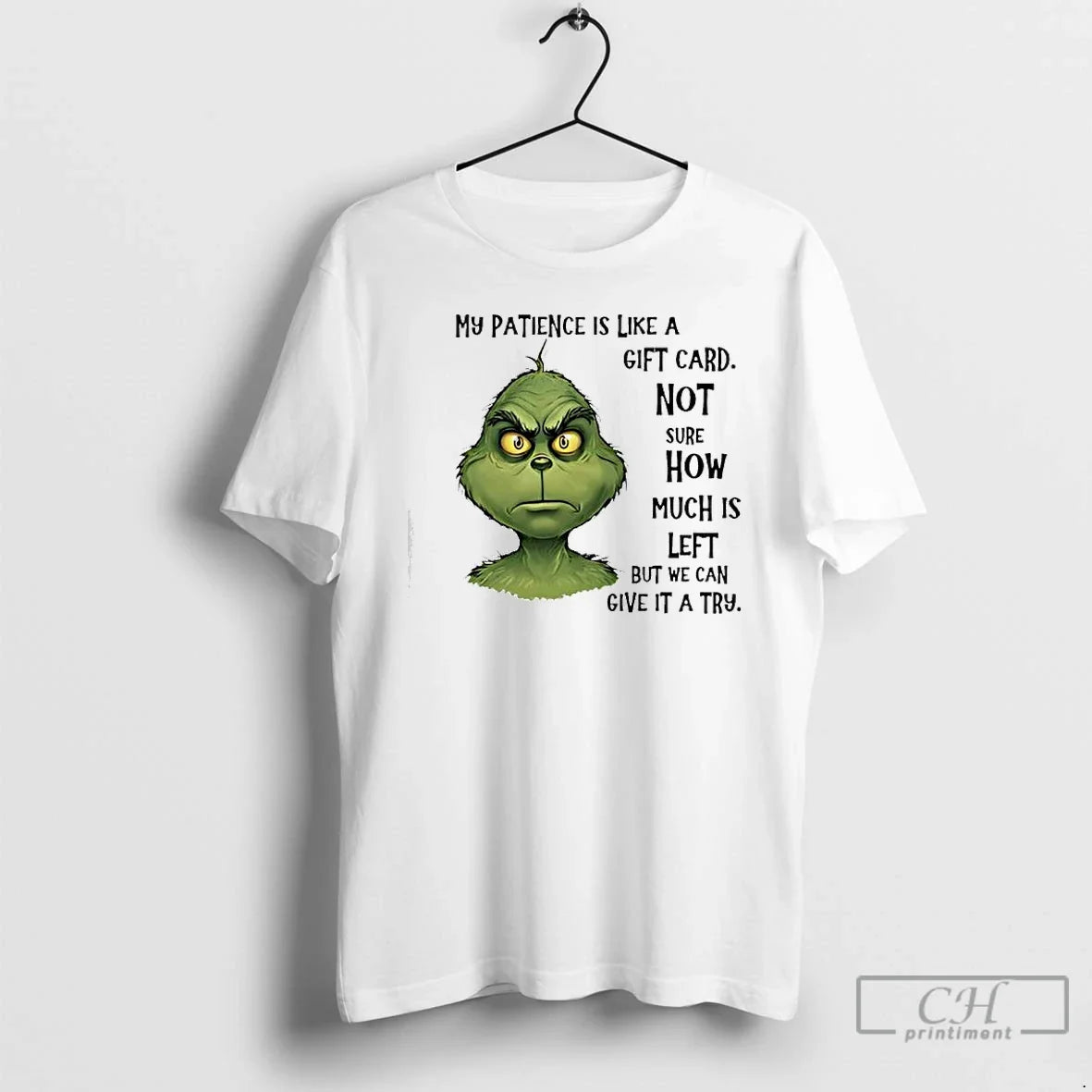 Classic Grinch My Patience Is Like Card T-Shirts