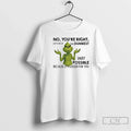 Classic Grinch No Youre Right Lets Do Dumbest T-Shirts