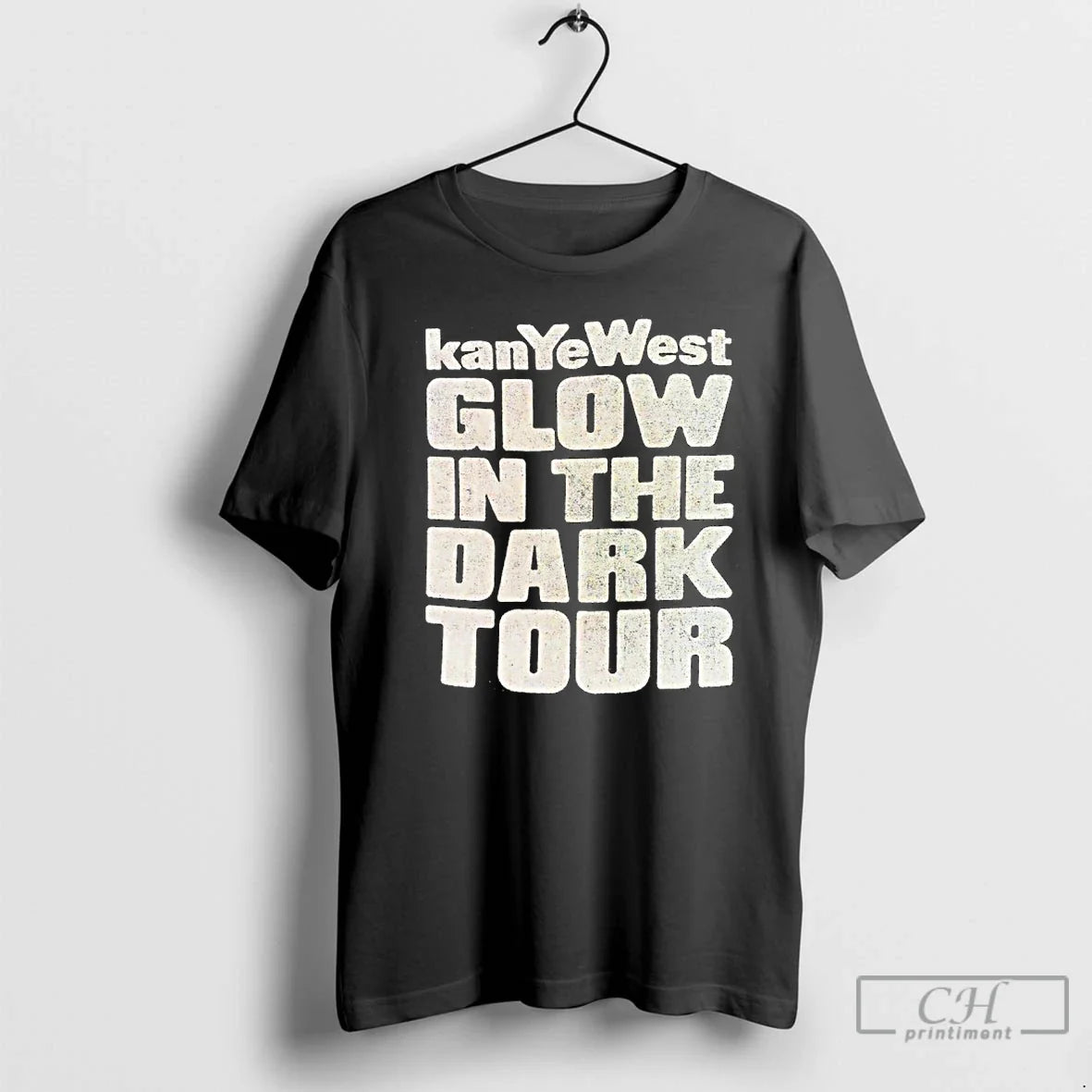 Classic Kanye West Glow Dark Tour T-Shirts