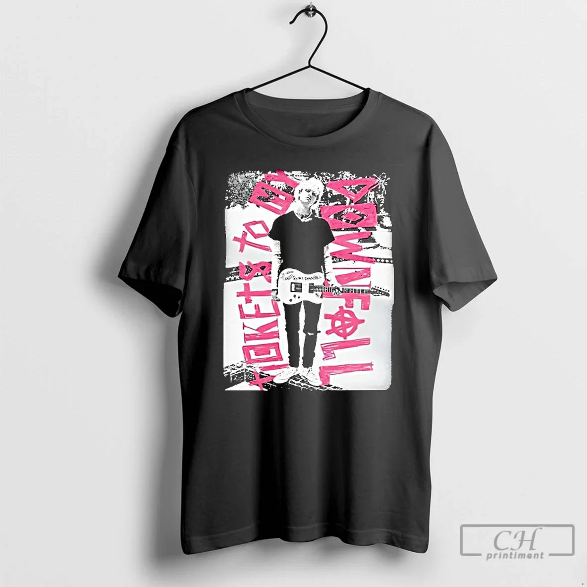 Classic Machine Gun Kelly Tickets My Downfall Anniversary Reflective T-Shirts