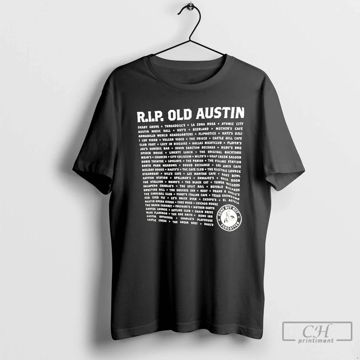 Old Austin Gone Forgotten Unisex T-shirt, Sweatshirt, Hoodie (1)