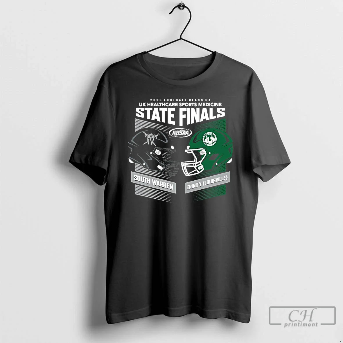 Classic South Warren Vs Trinity Louisville 2025 Khsaa Football Class 6a Uk Healthcare Sports Medicine T-Shirts