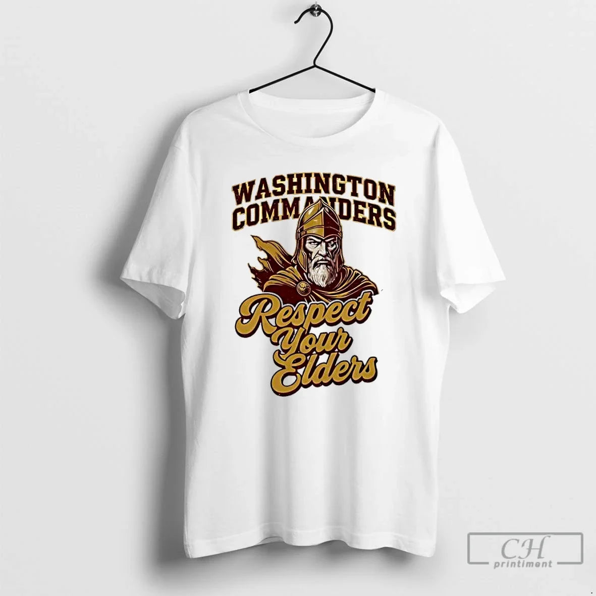 Classic Washington Commanders Respect Your Elders T-Shirts