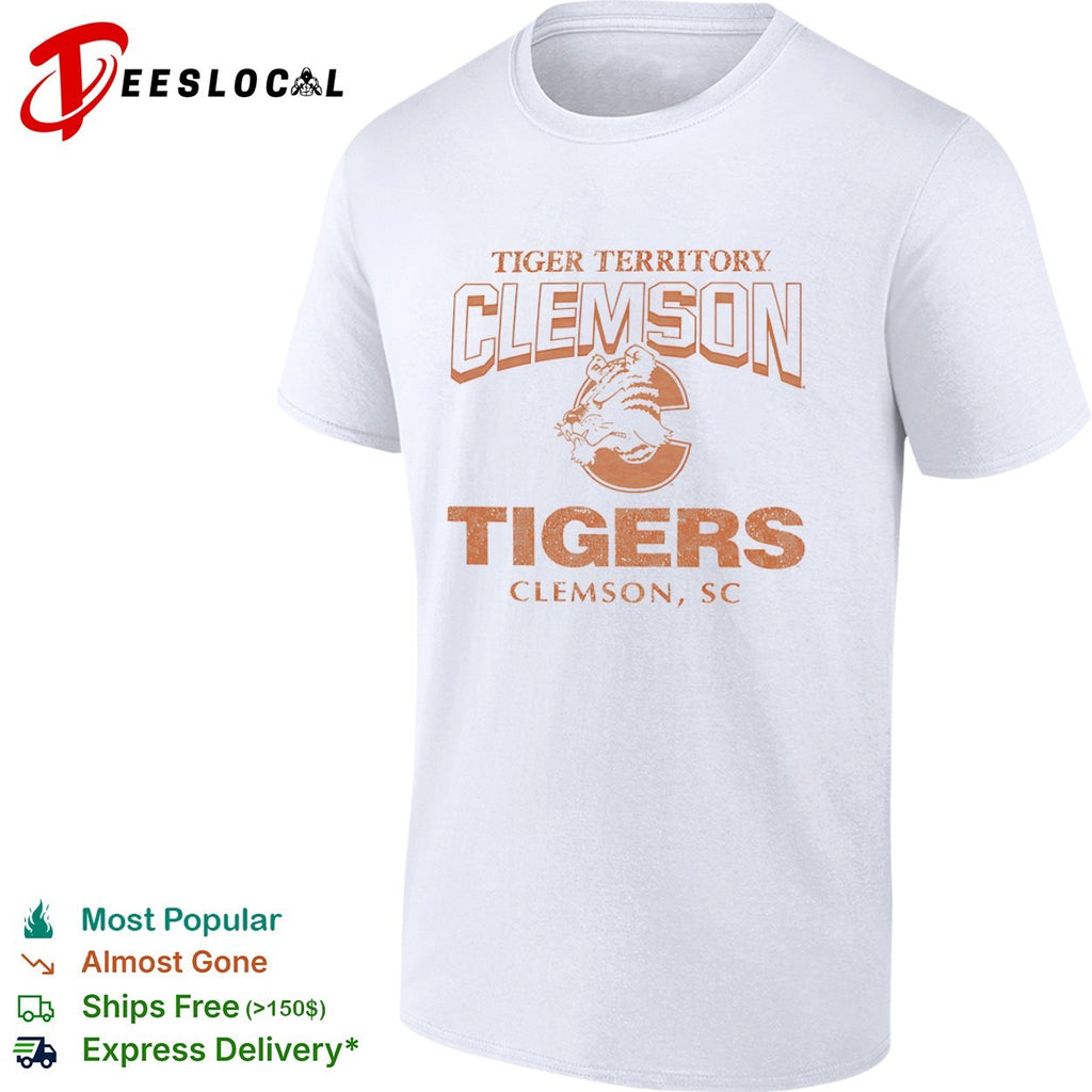Clemson Tigers Tiger Territory Clemson SC shirt