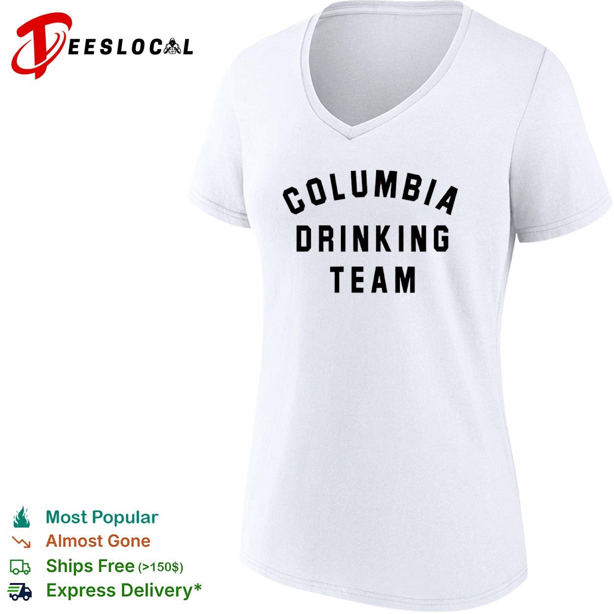 Columbia Drinking Team University shirt