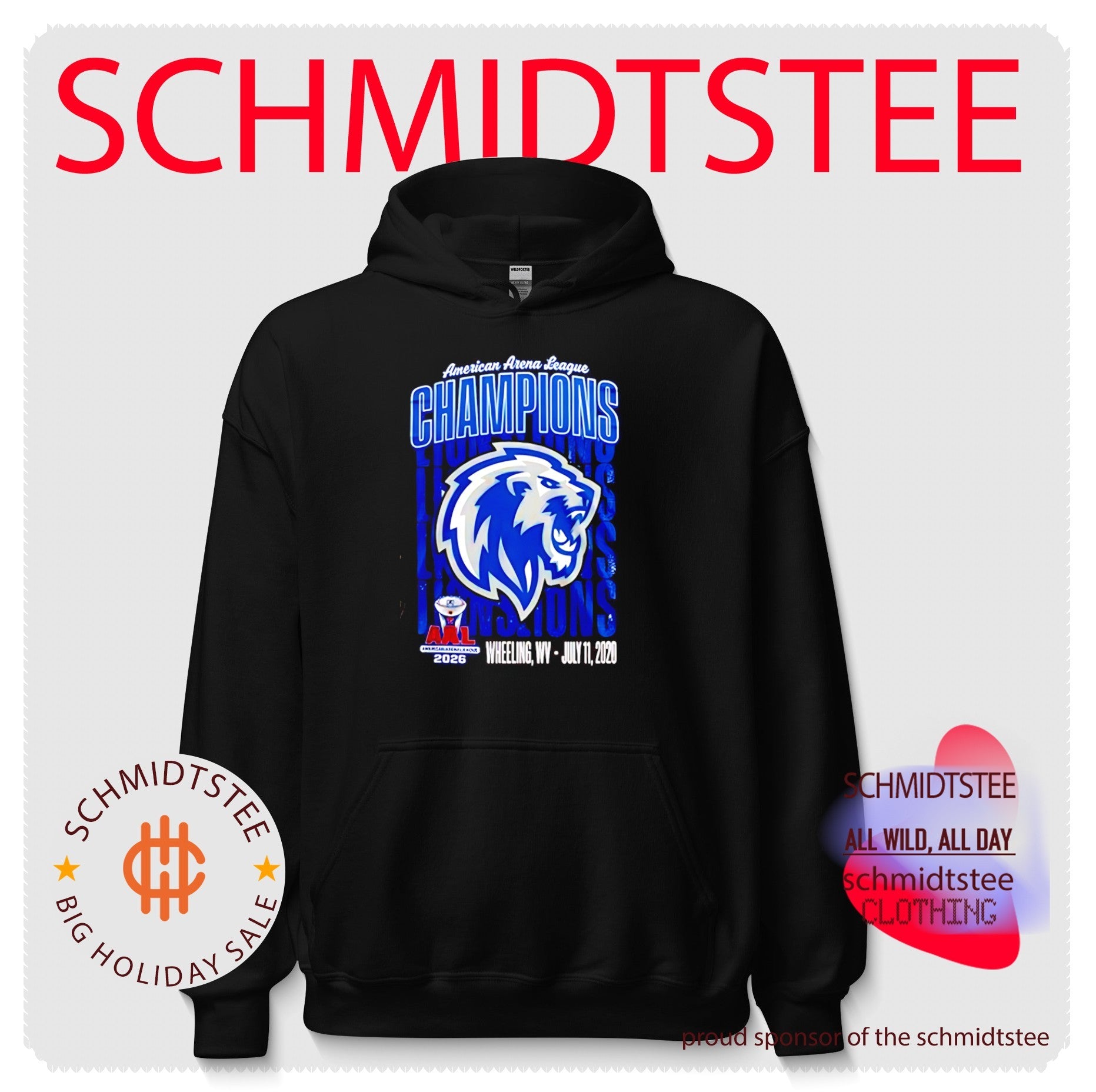 Columbus Lions 2026 AAL Champions graphic shirt