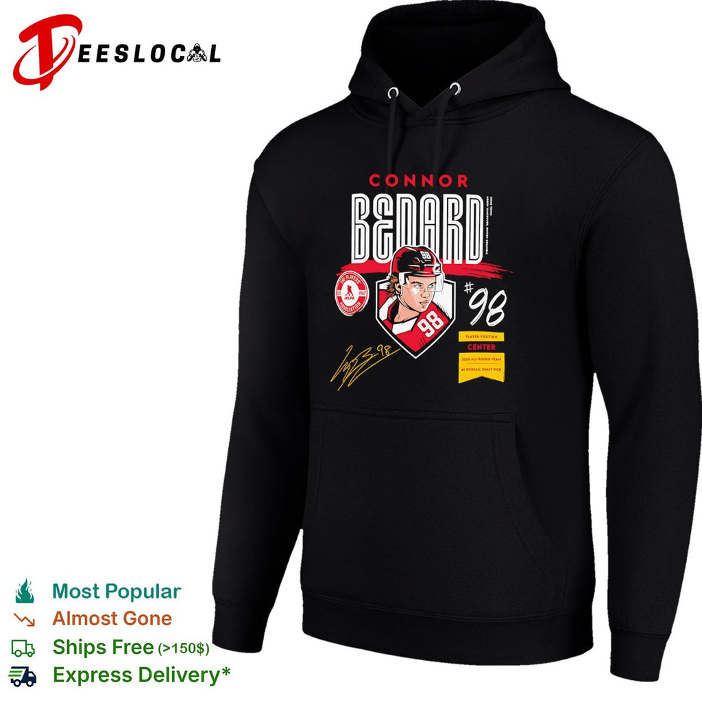 Connor Bedard Chicago Blackhawks Rookie of the Year Signature shirt