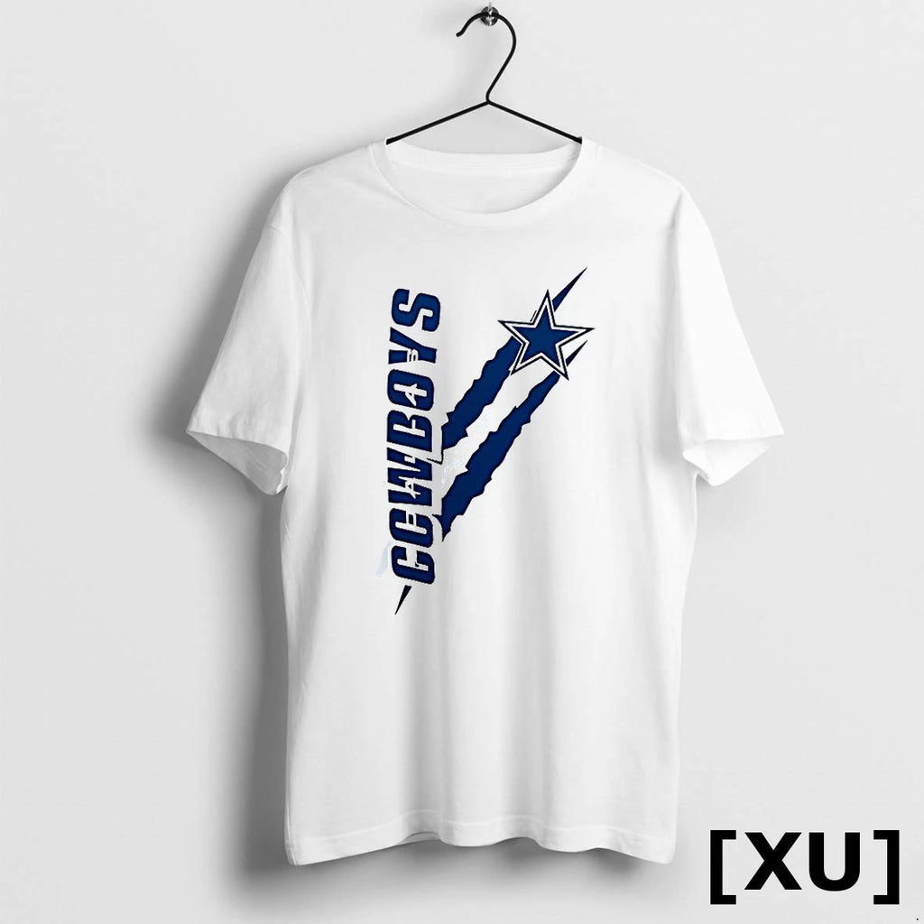 Cowboys Color Scratch Design Tshirts Sweater