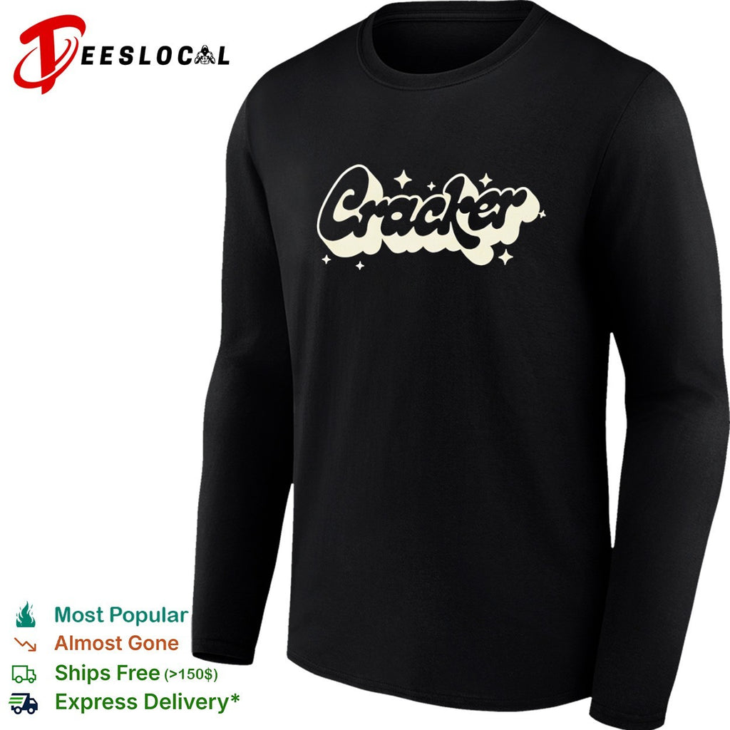Cracker Retro stars script shirt