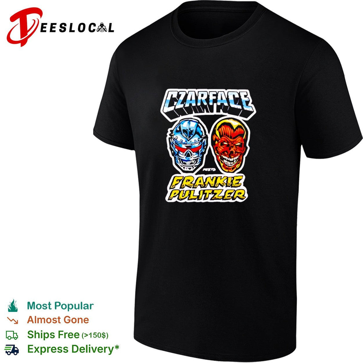 Czarface Meets Frankie Pulitzer Tee Unisex T-shirt, Sweatshirt, Hoodie (1)