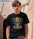 Dad Skull Football Green Bay Packers T-Shirt