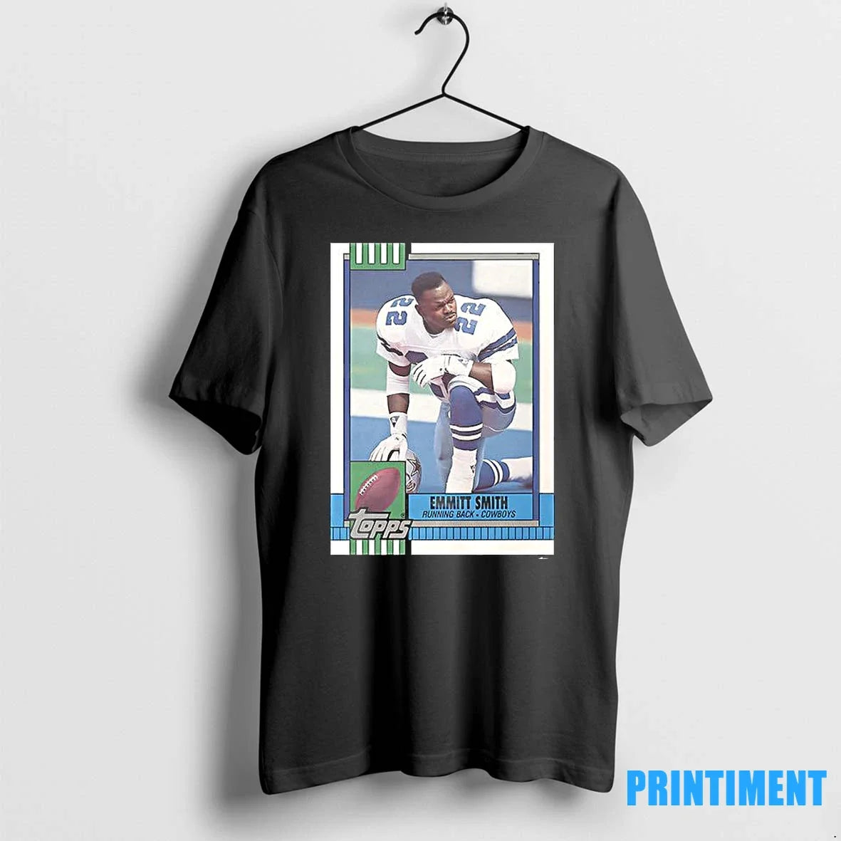 Dallas Cowboys Emmitt Smith Trading Card Tshirts Sweater Unisex , , , Long Sleeve Tee