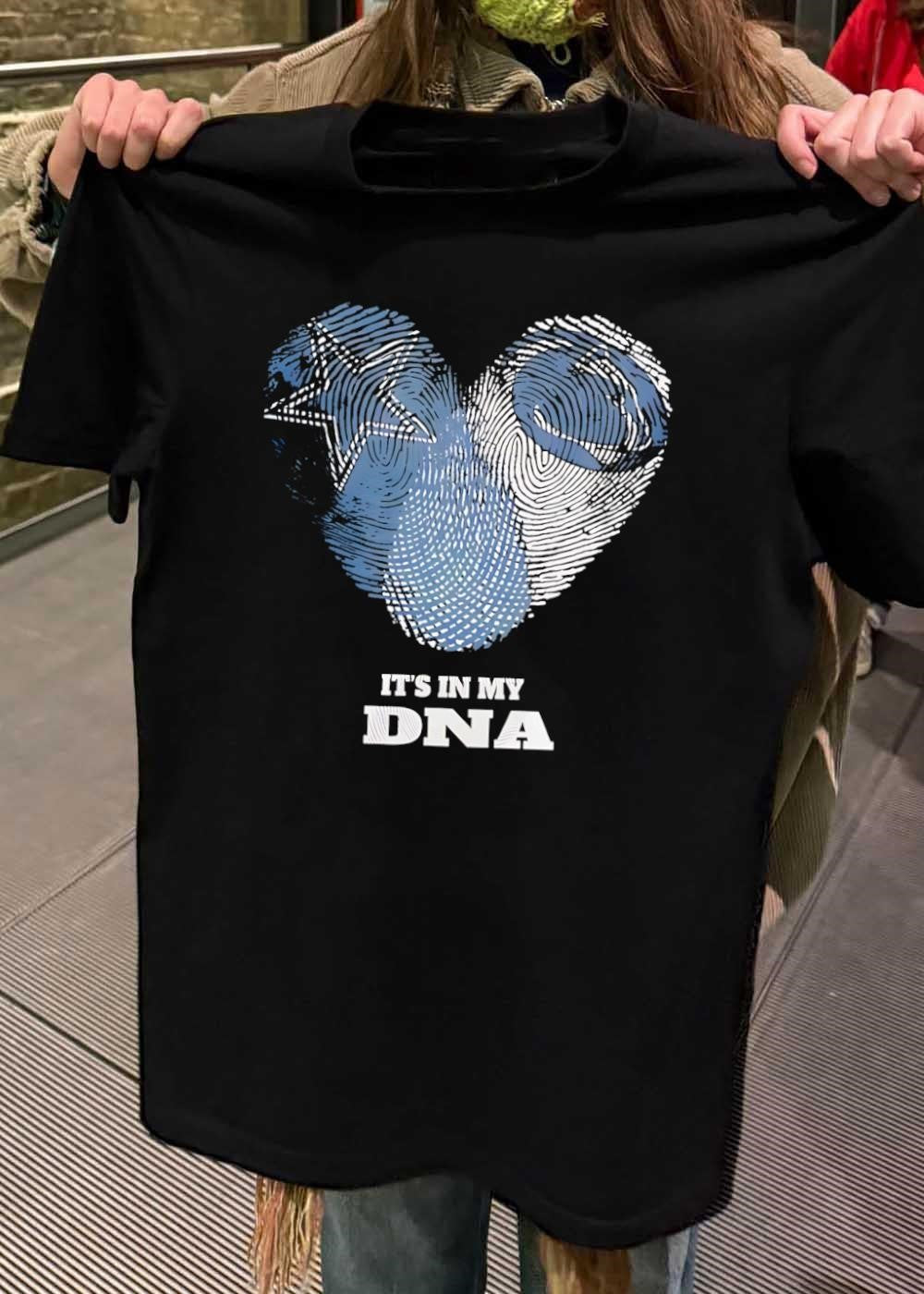 Dallas Cowboys Fan Heart It Is in My DNA T-Shirt