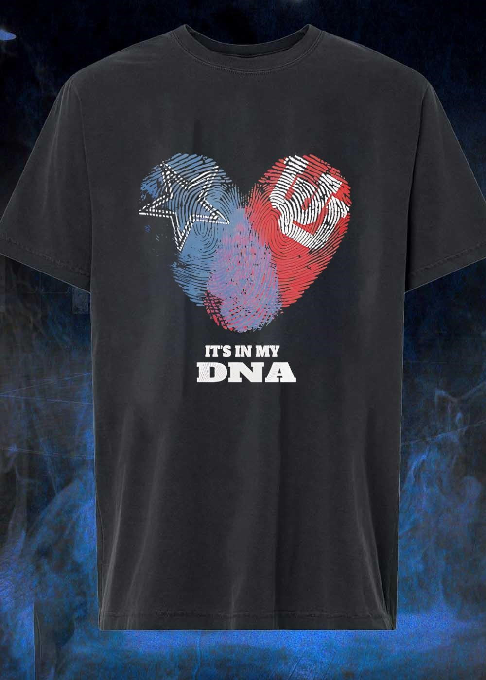 Dallas Cowboys Football Heart It Is in My DNA T-Shirt