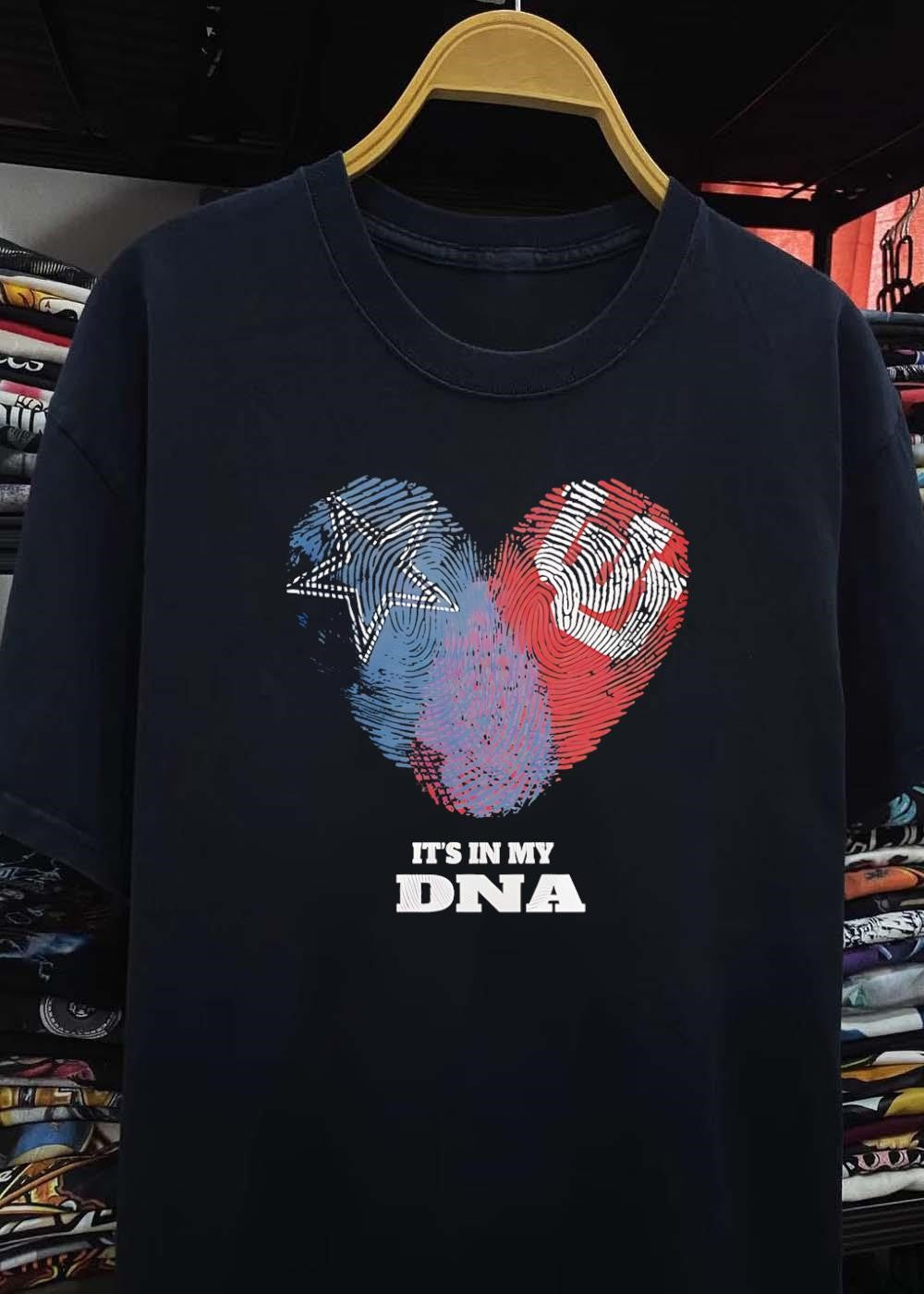Dallas Cowboys Football Heart It Is in My DNA T-Shirt