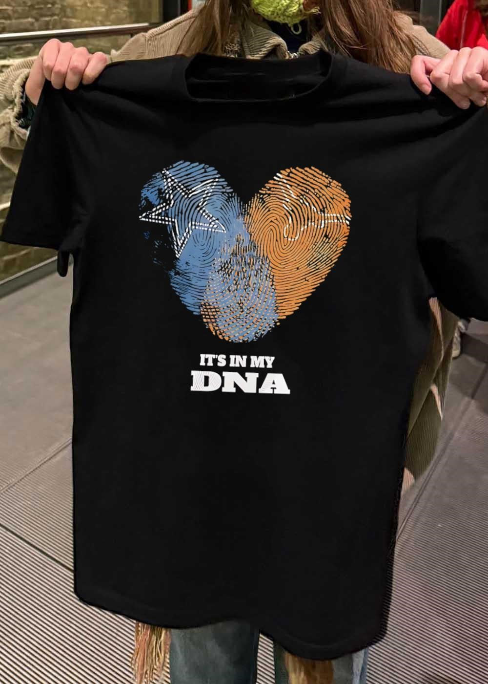 Dallas Cowboys Texas Longhorns Heart It’s in My DNA Shirt