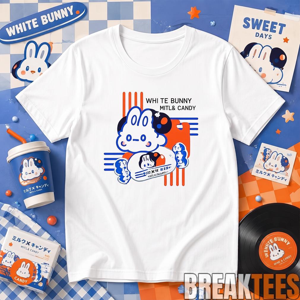 Damien Haas White Bunny Milk Candy Special Edition Shirt