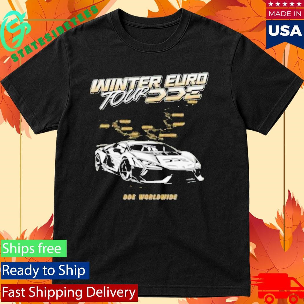 Dde Merch Garage Winter Euro Tour Tee Unisex T-shirt, Sweatshirt, Hoodie (1)