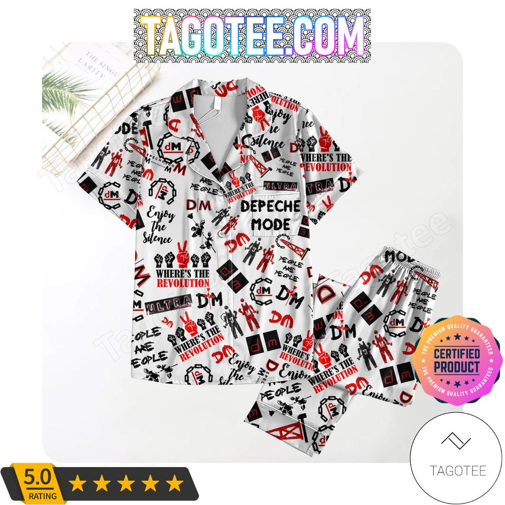 Depeche Mode Where’s The Revolution Women’s Pajamas Set