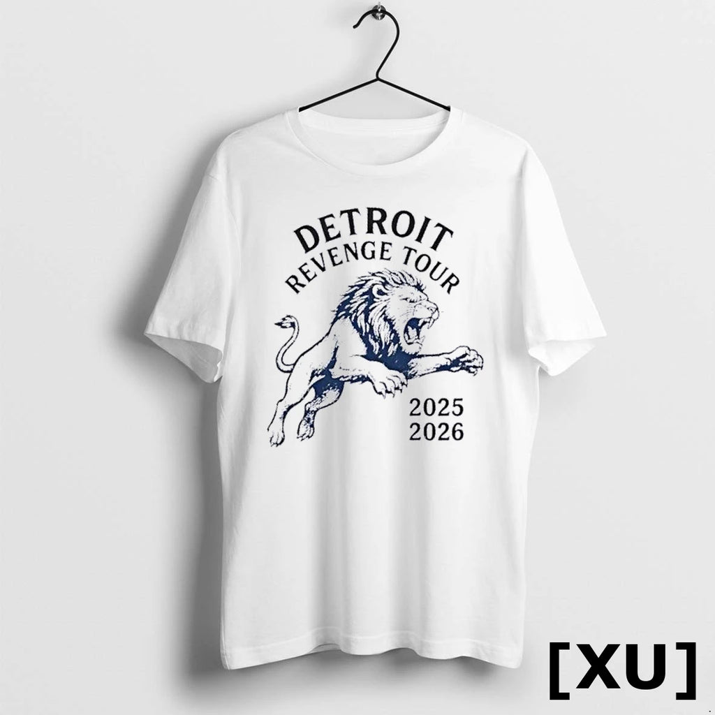 Detroit Lions Revenge Tour 2025 2026 Tshirts Sweater