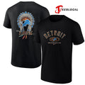 Detroit Lions x Native American heritage month logo shirt