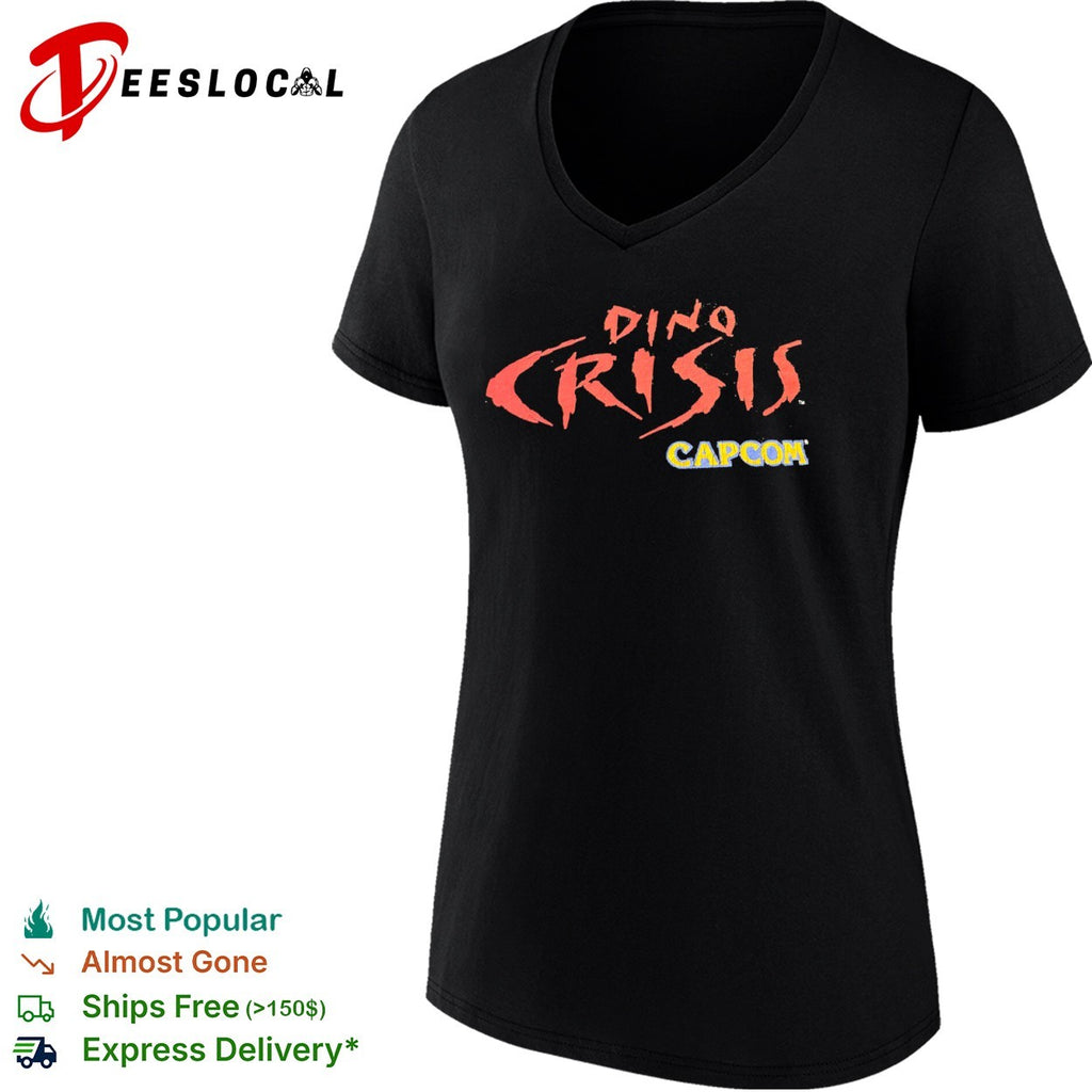 Dino Crisis Capcom Logo Survival Horror shirt