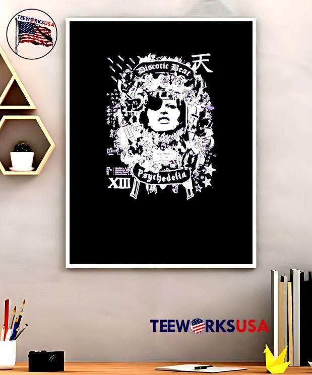 Discotic Beat Psychedelia Ziggy Staroust 1947 2016 XIII T-Shirt