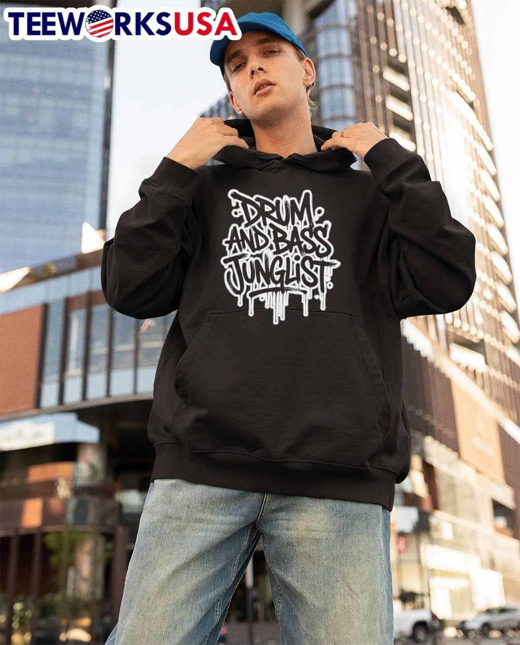 DnB Culture Drum and Bass Junglist Typography Street Style shirt