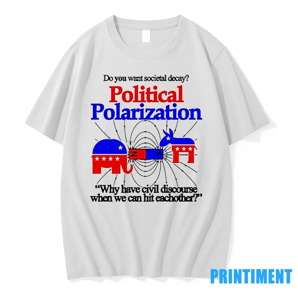 Do You Want Societal Decay Political Polarization Tshirts Sweater Unisex , , , Long Sleeve Tee