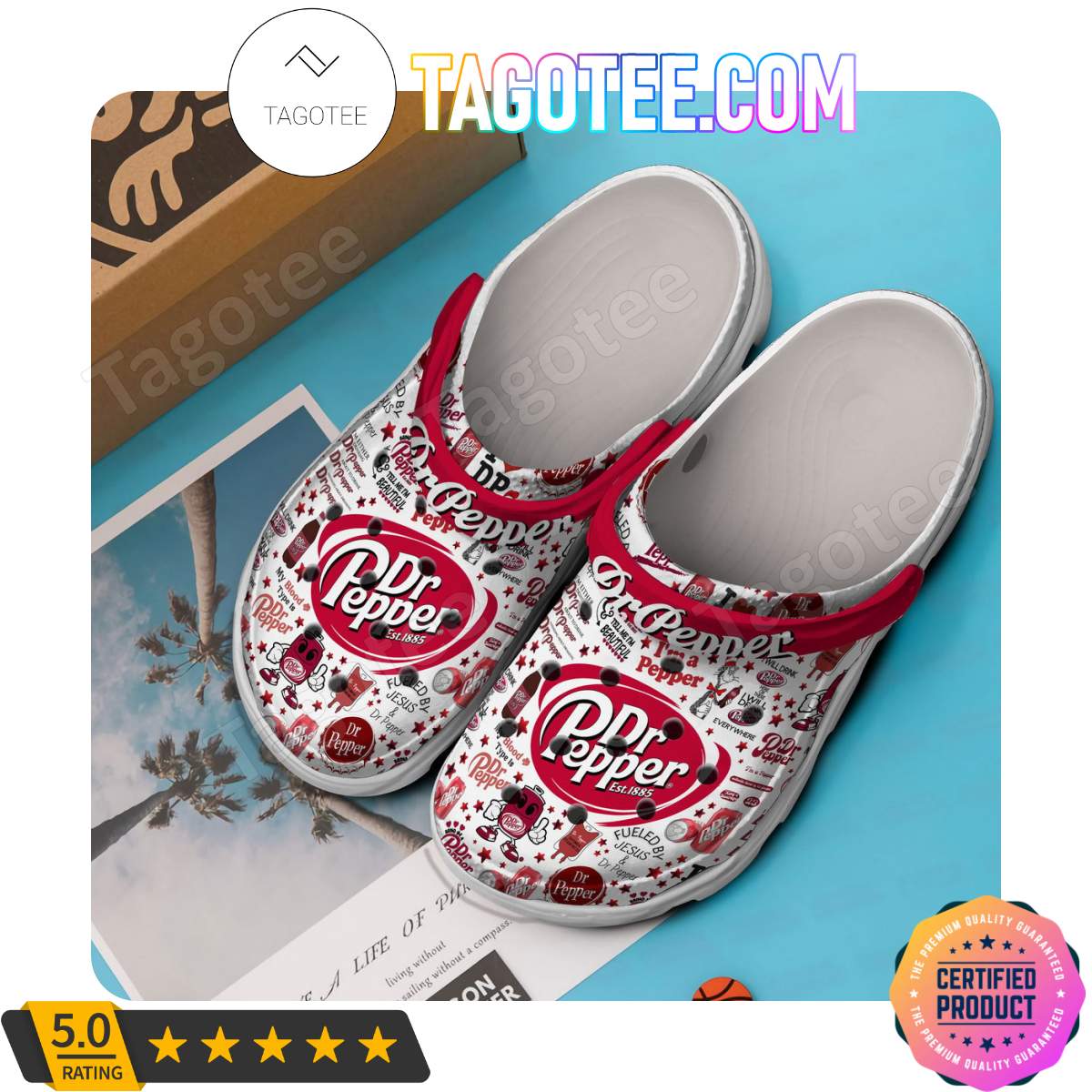 Dr Pepper I’m A Pepper Crocs Clogs
