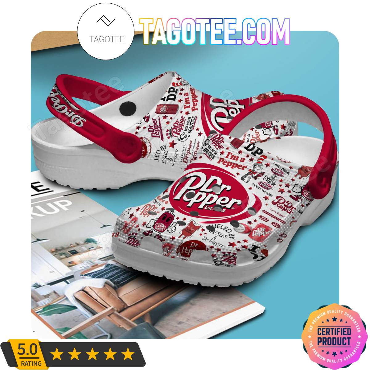 Dr Pepper I’m A Pepper Crocs Clogs