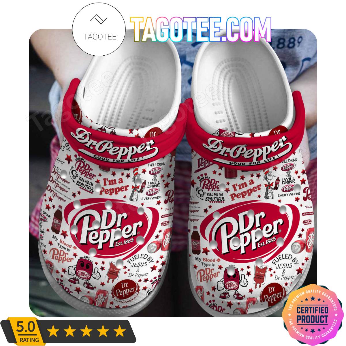 Dr Pepper I’m A Pepper Crocs Clogs