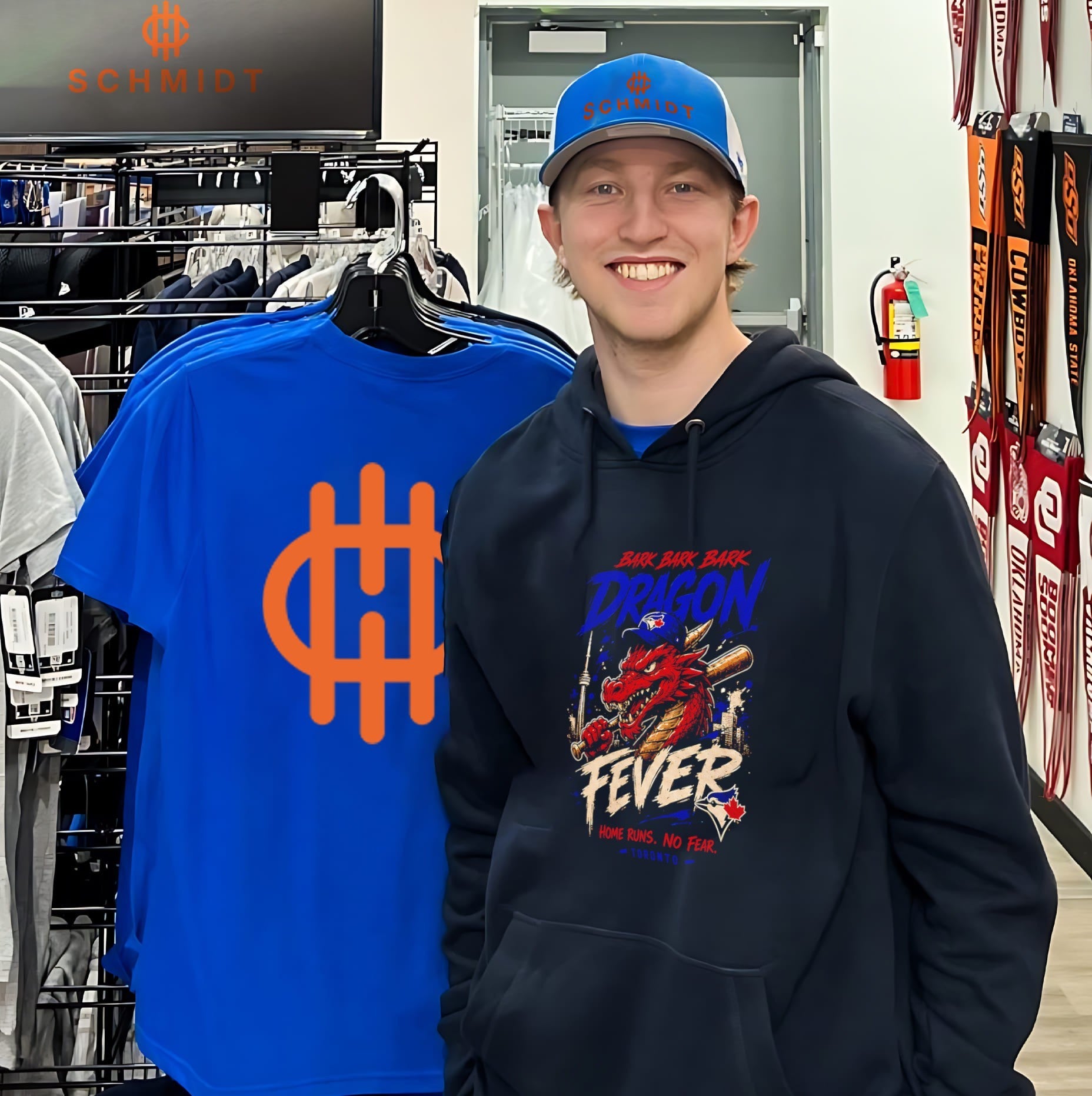 Dragon Fever Toronto Blue Jays Home Run Dragon shirt