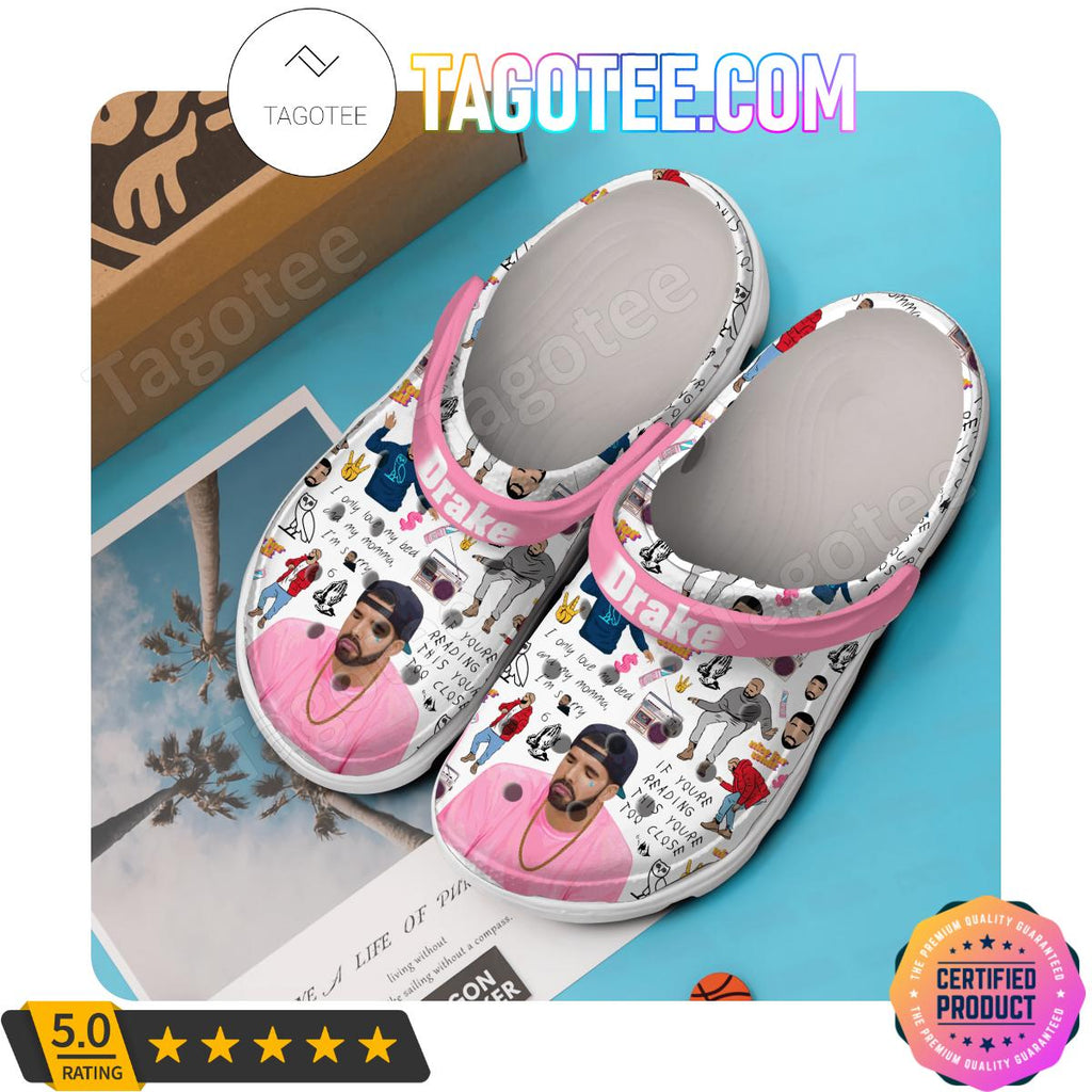 Drake Canadian Rapper Crocs Clogs