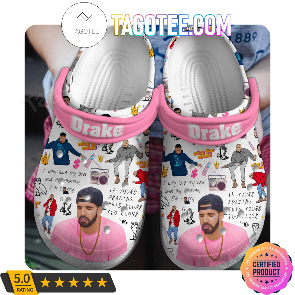 Drake Canadian Rapper Crocs Clogs