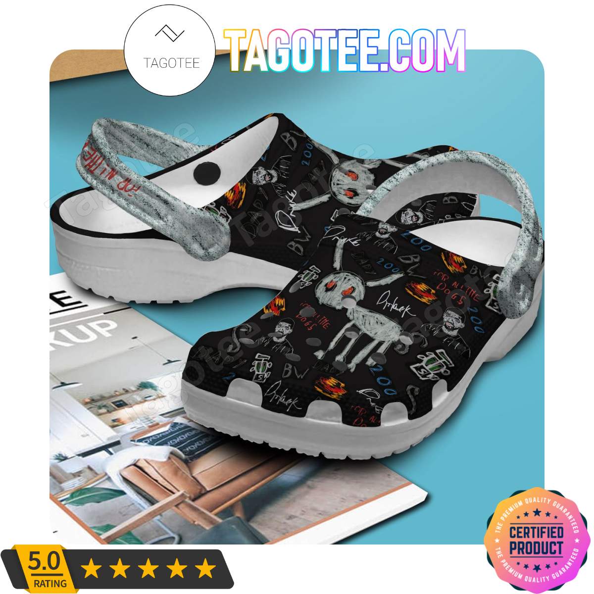 Drake For All The Dogs Crocs Clogs
