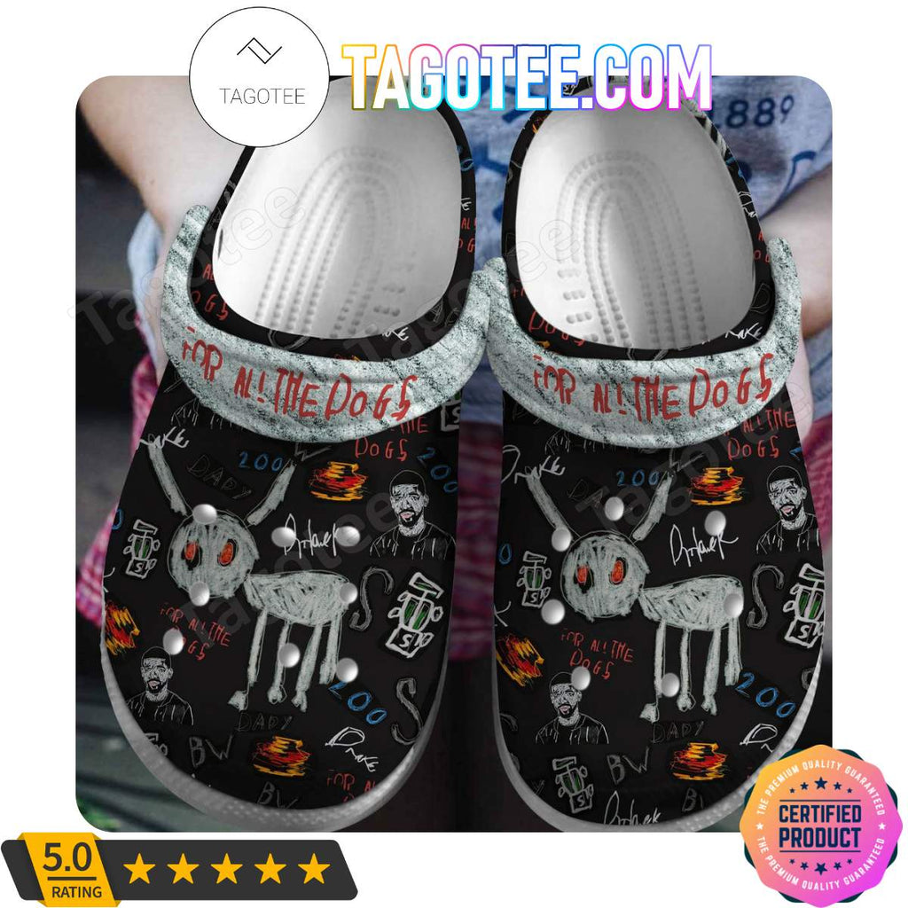 Drake For All The Dogs Crocs Clogs