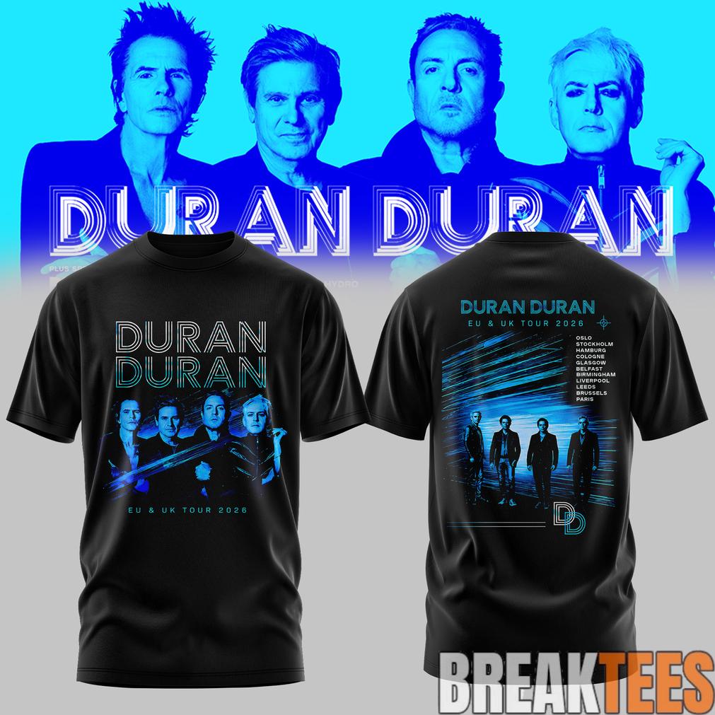 Duran Duran – UK & EU Autumn Tour 2026 Limited Shirt