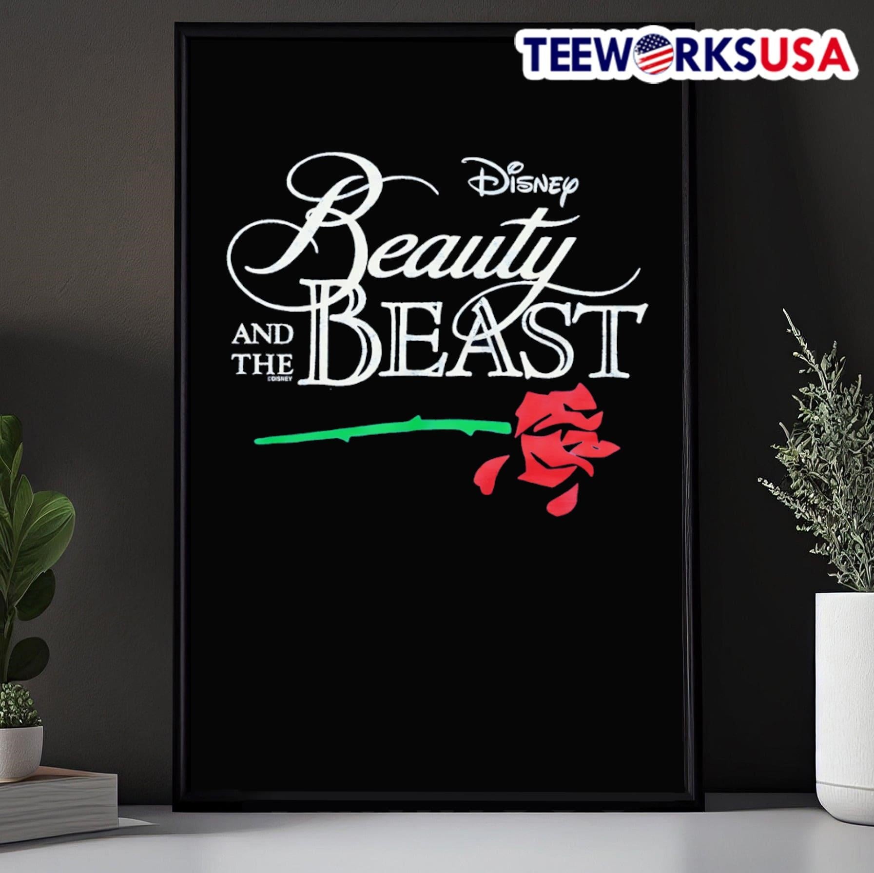 Beauty And The Beast Logo Shirt