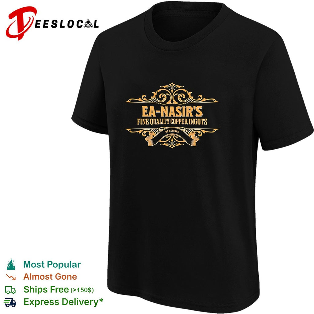 Ea Nasir’s fine quality copper ingots no refunds ancient vintage emblem shirt