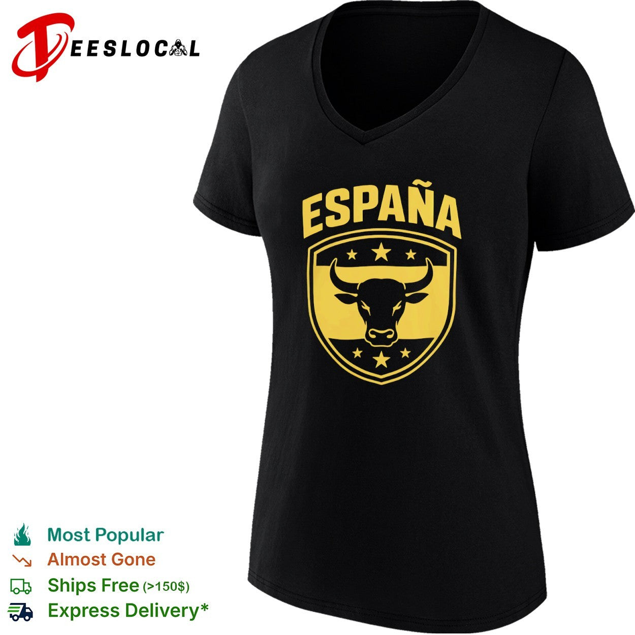 España Bull Shield Emblem Spain Toro Spanish shirt