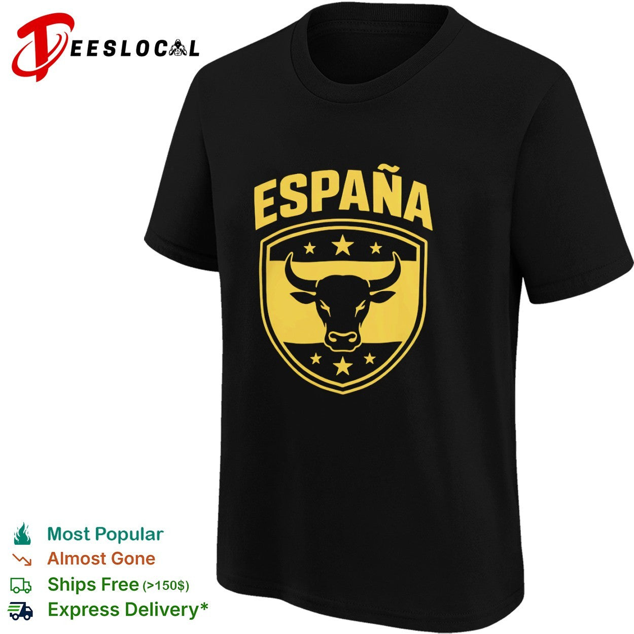 España Bull Shield Emblem Spain Toro Spanish shirt