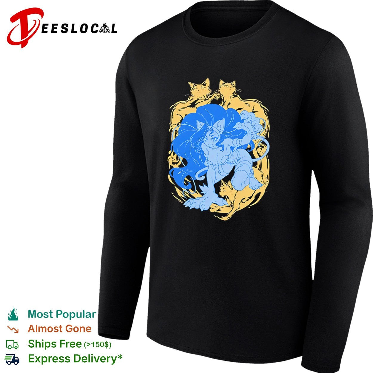 Felicia Darkstalkers Anime Cat Girl Capcom shirt