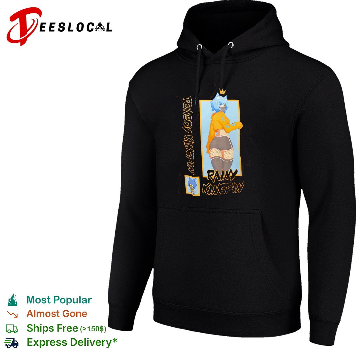 Femboy Kinspin Rainy Kingspin Character shirt