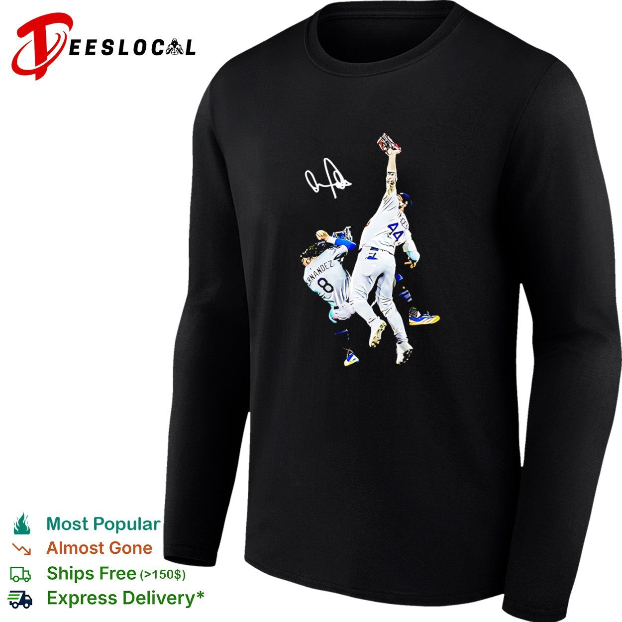 Fernandez and Player 44 Baseball Signature shirt