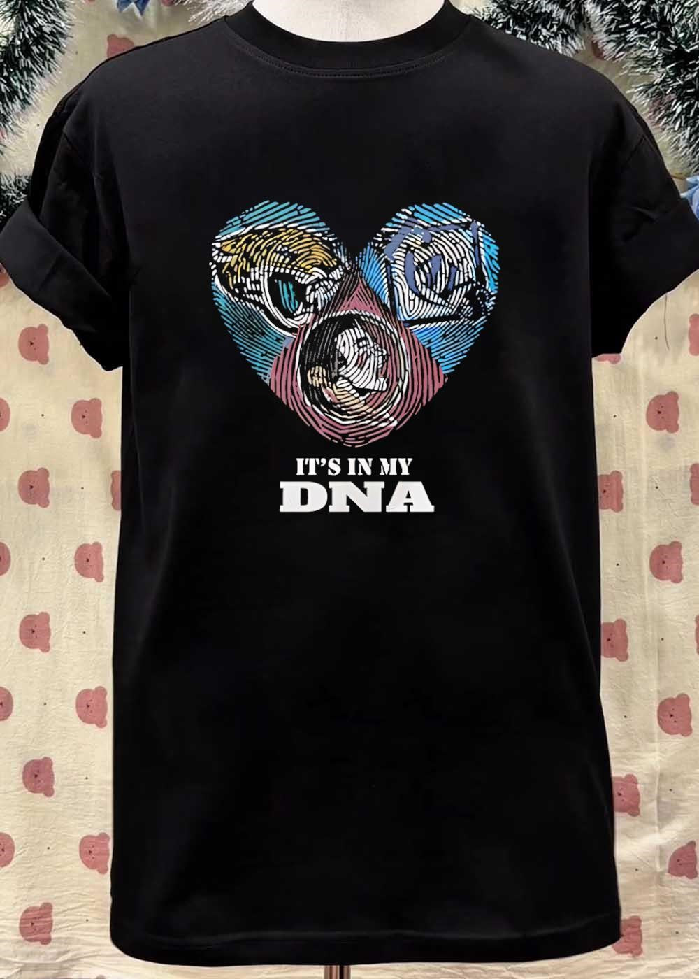 Fingerprint Heart Shape It Is in My DNA shirt